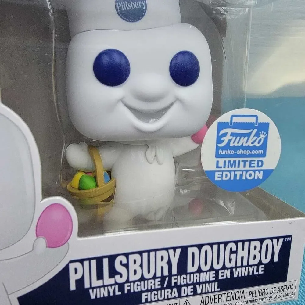 Funko Pop Pillsbury Doughboy #94 Ad Icons Easter Basket Limited Vinyl Figure
